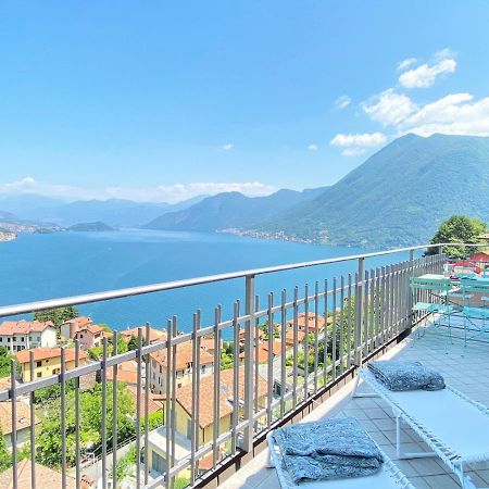 La Rondinella - Loft With Fantastic View On Lake Como Apartment Argegno Bagian luar foto
