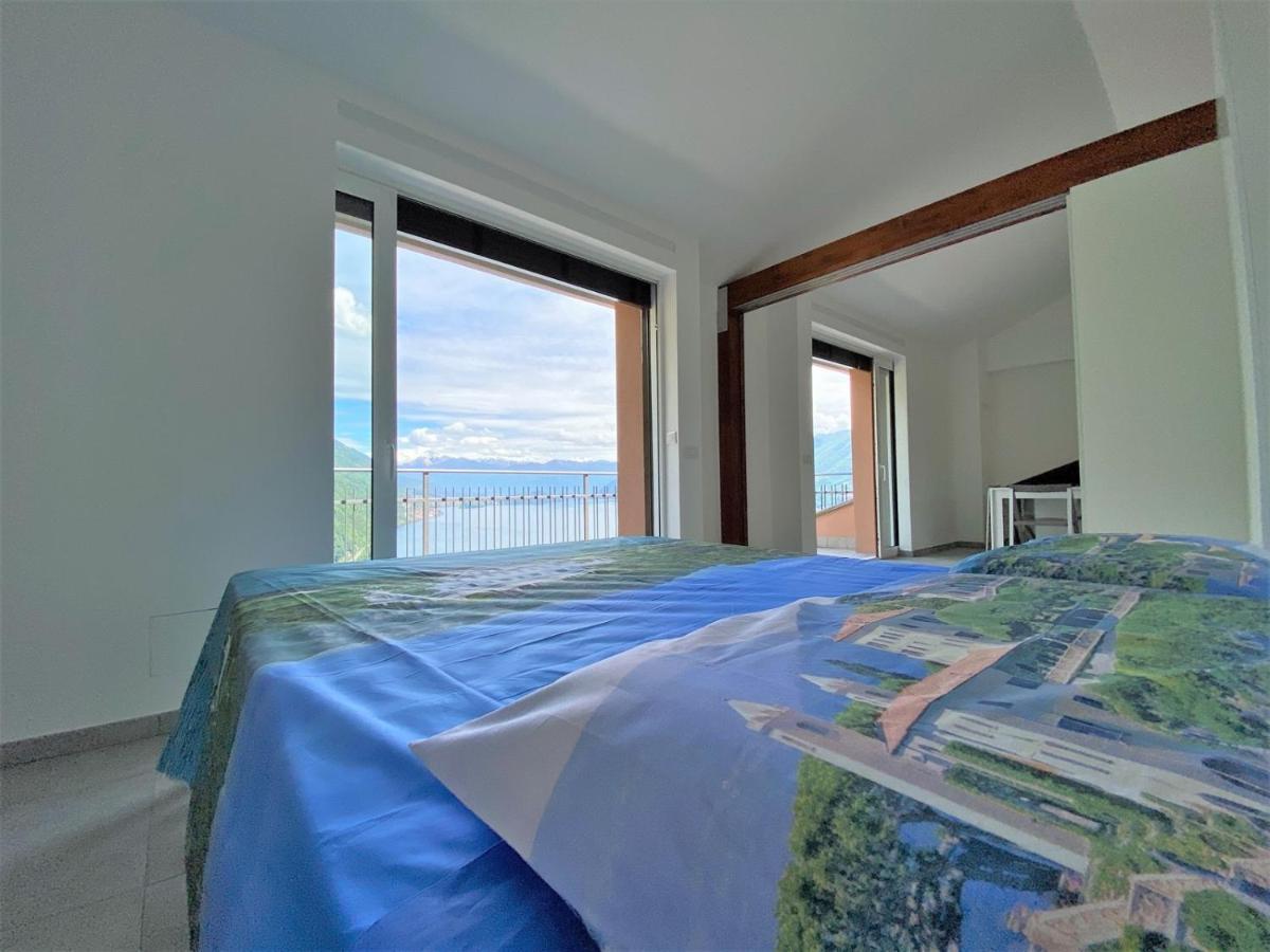 La Rondinella - Loft With Fantastic View On Lake Como Apartment Argegno Bagian luar foto