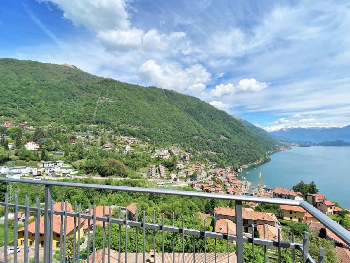 La Rondinella - Loft With Fantastic View On Lake Como Apartment Argegno Bagian luar foto