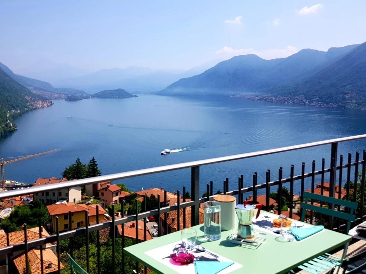 La Rondinella - Loft With Fantastic View On Lake Como Apartment Argegno Bagian luar foto