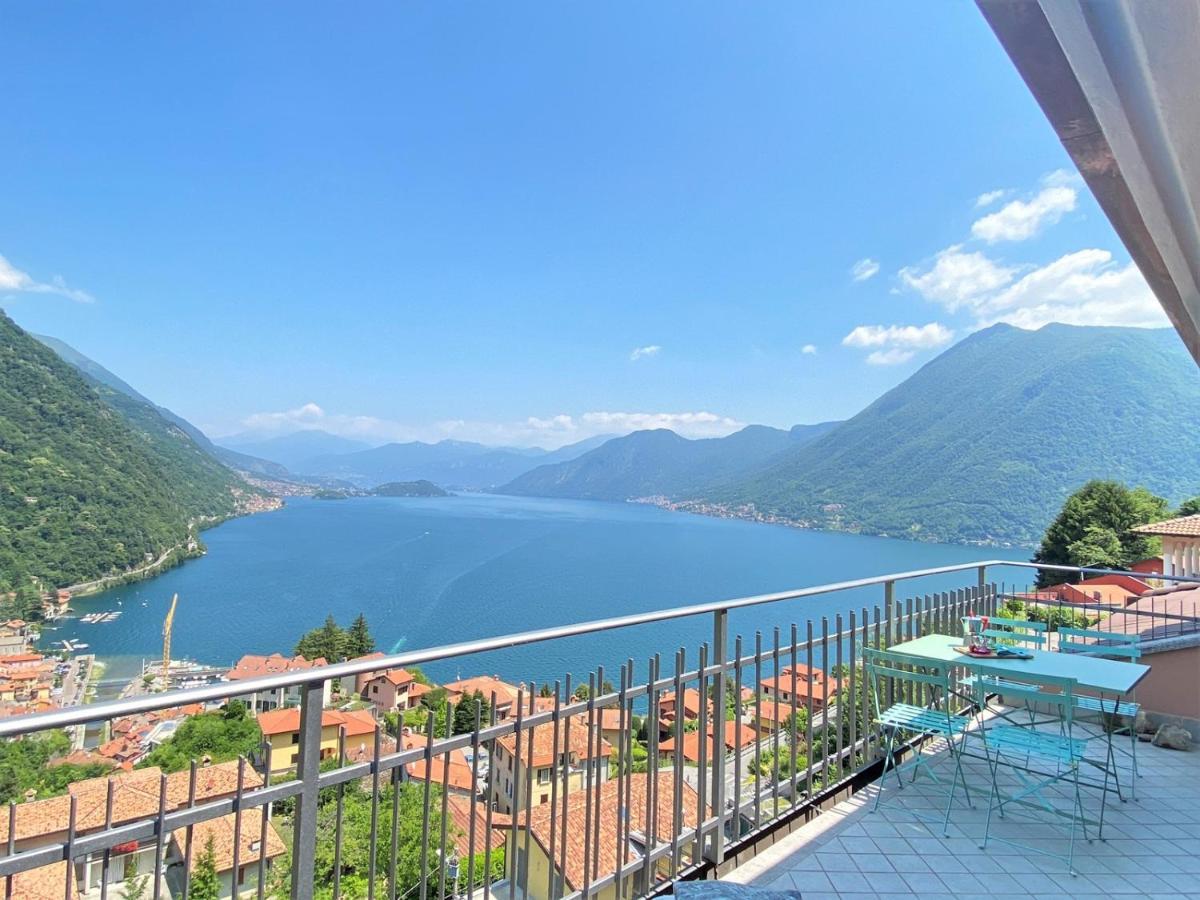 La Rondinella - Loft With Fantastic View On Lake Como Apartment Argegno Bagian luar foto